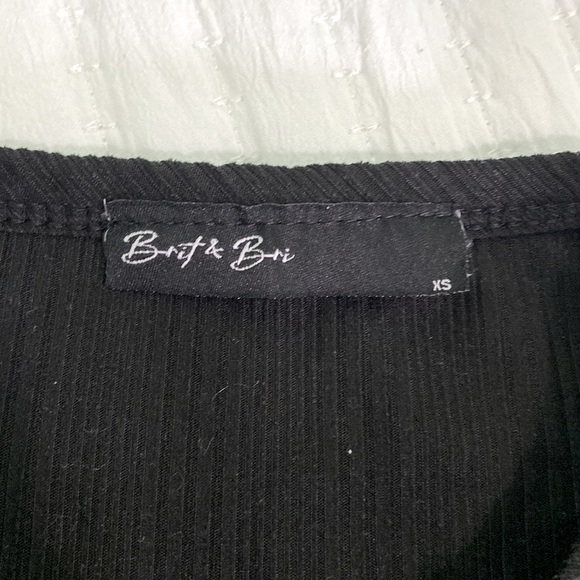 Black Brit & Bro Tee Size XS - Picture 4 of 5